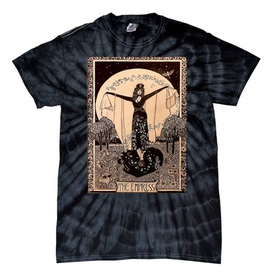 The Empress Tarot Card Tie-Dye T-Shirt