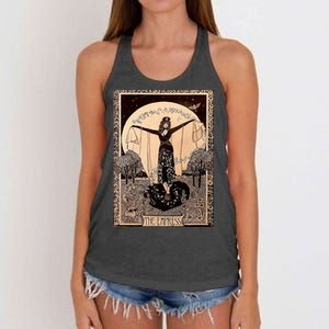 The Empress Tarot Card Women's Knotted Racerback Tank