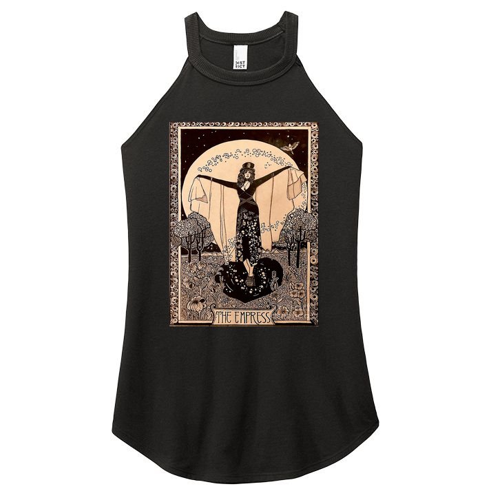 The Empress Tarot Card Women's Perfect Tri Rocker Tank