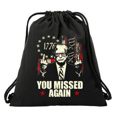 Trump Era Drawstring Bag