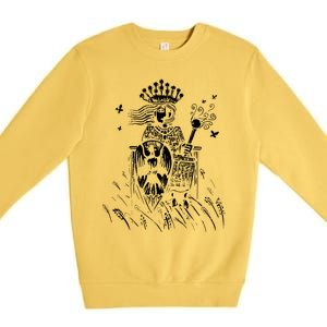 The Empress Tarot Card Iii Premium Crewneck Sweatshirt