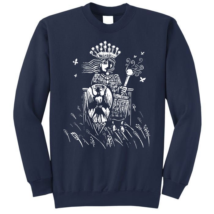 The Empress Tarot Card Iii Sweatshirt