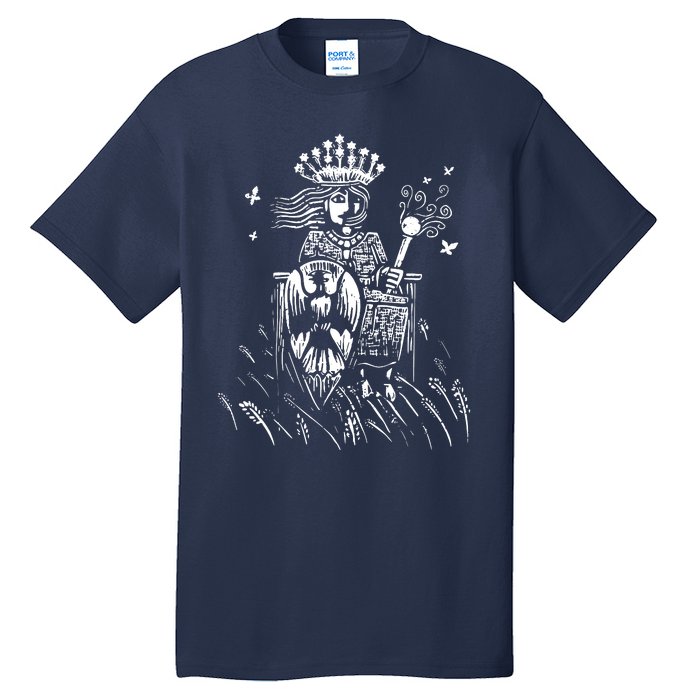 The Empress Tarot Card Iii Tall T-Shirt