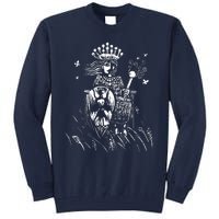 The Empress Tarot Card Iii Tall Sweatshirt