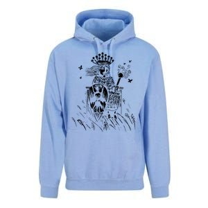 The Empress Tarot Card Iii Unisex Surf Hoodie