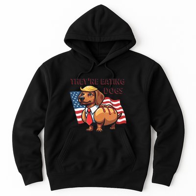 TheyRe Eating The Dogs Trump Hot Dog Hoodie