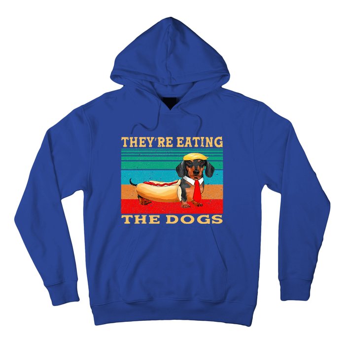 They’Re Eating The Dogs Dachshund Weiner Hoodie