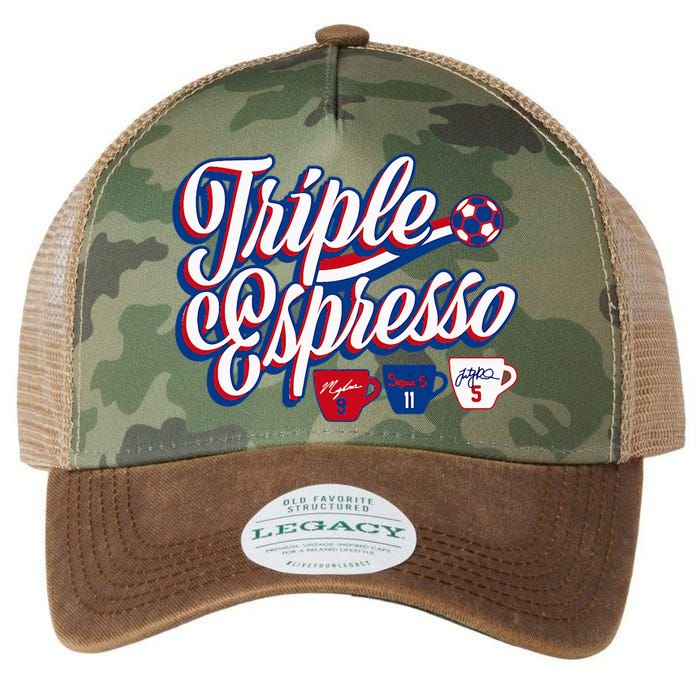 Triple Espresso Legacy Tie Dye Trucker Hat