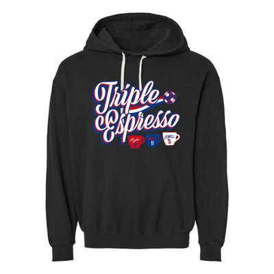 Triple Espresso Garment-Dyed Fleece Hoodie