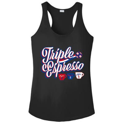 Triple Espresso Ladies PosiCharge Competitor Racerback Tank