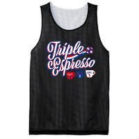 Triple Espresso Mesh Reversible Basketball Jersey Tank