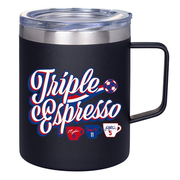 Triple Espresso 12oz Stainless Steel Coffee Mug
