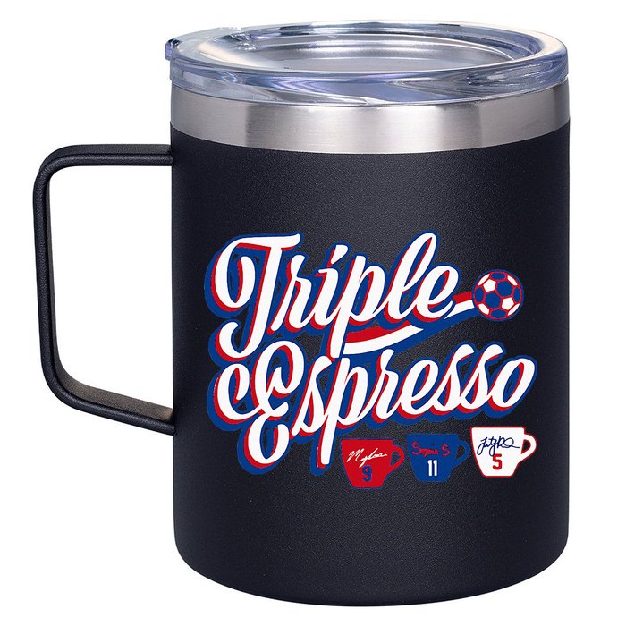 Triple Espresso 12oz Stainless Steel Coffee Mug