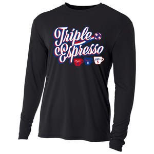 Triple Espresso Cooling Performance Long Sleeve Crew