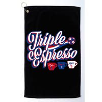 Triple Espresso Golf Towel