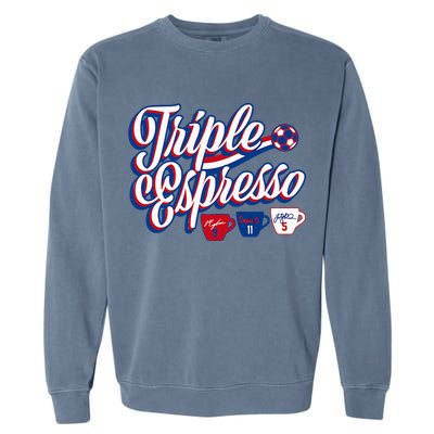 Triple Espresso Garment-Dyed Sweatshirt