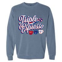Triple Espresso Garment-Dyed Sweatshirt