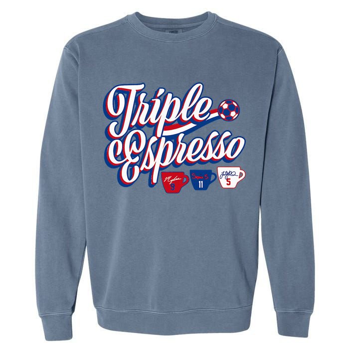 Triple Espresso Garment-Dyed Sweatshirt
