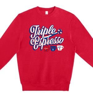 Triple Espresso Premium Crewneck Sweatshirt