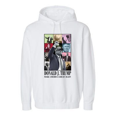 Trump Eras Trump Era In My Trump 2024 Era Garment-Dyed Fleece Hoodie