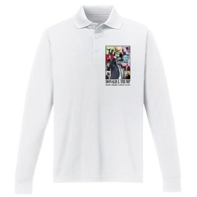 Trump Eras Trump Era In My Trump 2024 Era Performance Long Sleeve Polo