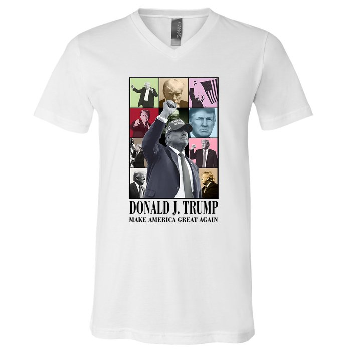 Trump Eras Trump Era In My Trump 2024 Era V-Neck T-Shirt