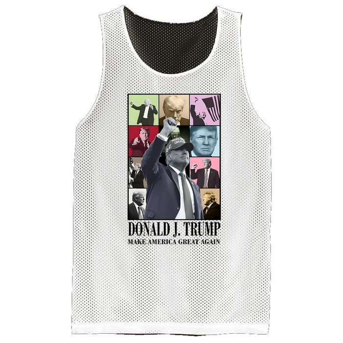 Trump Eras Trump Era In My Trump 2024 Era Mesh Reversible Basketball Jersey Tank