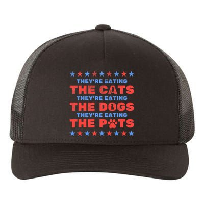 TheyRe Eating The Dogs And Cats Election 2024 Yupoong Adult 5-Panel Trucker Hat