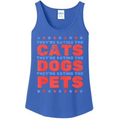 TheyRe Eating The Dogs Eating The Cats Ladies Essential Tank