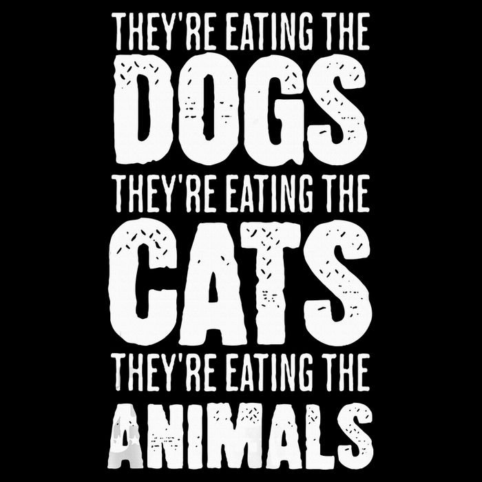 TheyRe Eating The Dogs TheyRe Eating The Cats And Animals Impact Tech Backpack