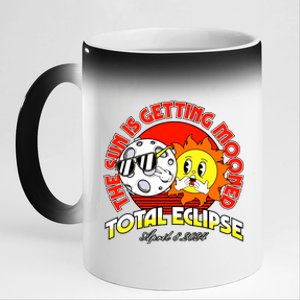 Total Eclipse 11oz Black Color Changing Mug