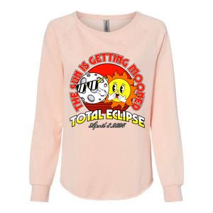 Total Eclipse Womens California Wash Sweatshirt