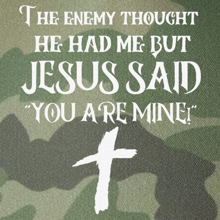 The Enemy Thought He Had Me But Jesus Said You Are Mine Legacy Tie Dye Trucker Hat