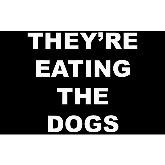 TheyRe Eating The Dogs Donald Trump Debate Quote Bumper Sticker