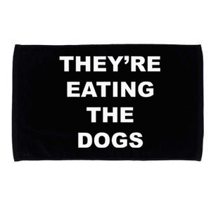 TheyRe Eating The Dogs Donald Trump Debate Quote Microfiber Hand Towel