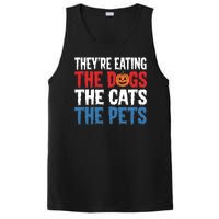 TheyRe Eating The Dogs The Cats The Pets Halloween PosiCharge Competitor Tank