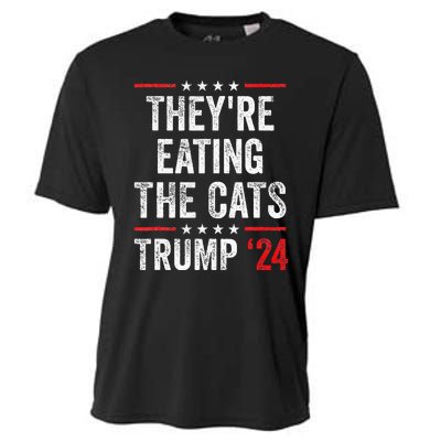 TheyRe Eating The Cats Cooling Performance Crew T-Shirt