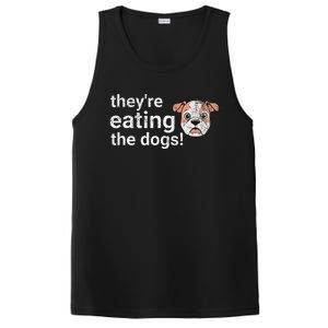 TheyRe Eating The Dogs Funny President Debate Trump Harris PosiCharge Competitor Tank