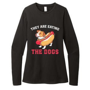 TheyRe Eating The Dogs Womens CVC Long Sleeve Shirt