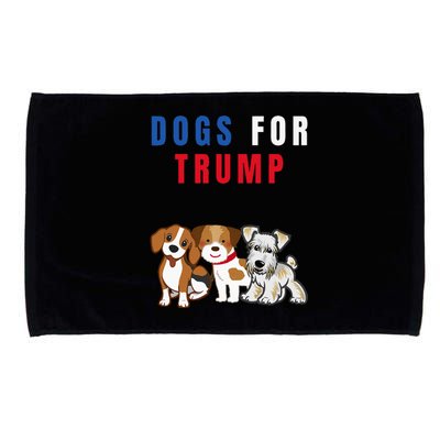 TheyRe Eating The Dogs Funny Trump Harris Election Debate Microfiber Hand Towel