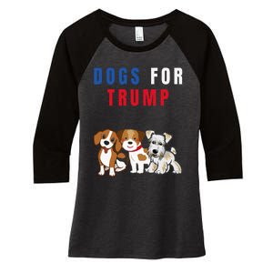 TheyRe Eating The Dogs Funny Trump Harris Election Debate Women's Tri-Blend 3/4-Sleeve Raglan Shirt