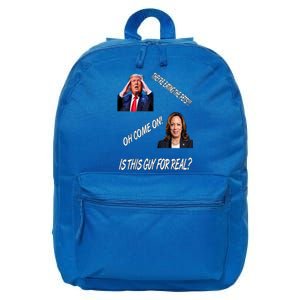 TheyRe Eating The Pets Funny Donald Trump Kamala Harris 16 in Basic Backpack