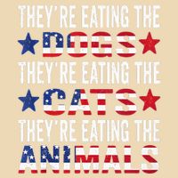 TheyRe Eating The Dogs TheyRe Eating The Cats And Animals Zip Tote Bag