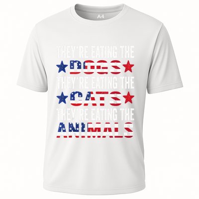 TheyRe Eating The Dogs TheyRe Eating The Cats And Animals Performance Shirt
