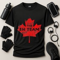 The EH Team Canada Funny Canadian Cooling Performance Crew T-Shirt
