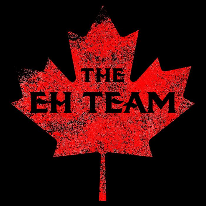 The EH Team Canada Funny Canadian Button
