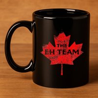 The EH Team Canada Funny Canadian 11oz C Handle Ceramic Mug