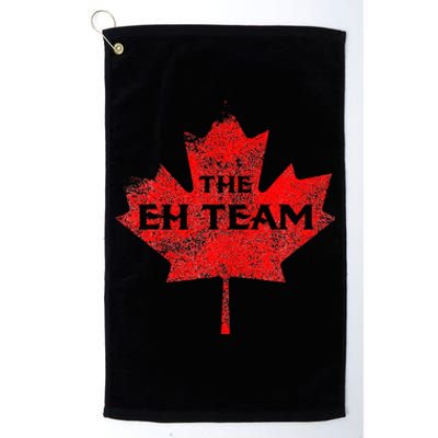 The EH Team Canada Funny Canadian Platinum Collection Golf Towel