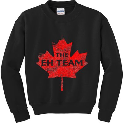 The EH Team Canada Funny Canadian Kids Sweatshirt