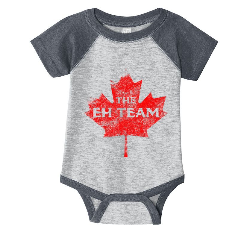 The EH Team Canada Funny Canadian Infant Baby Jersey Bodysuit